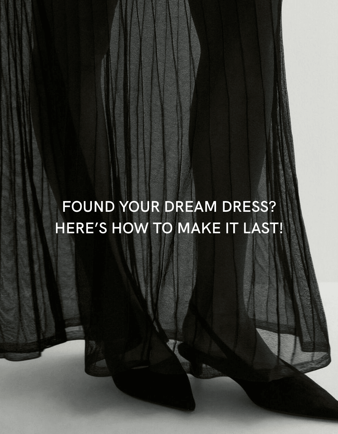 How to care for your dress