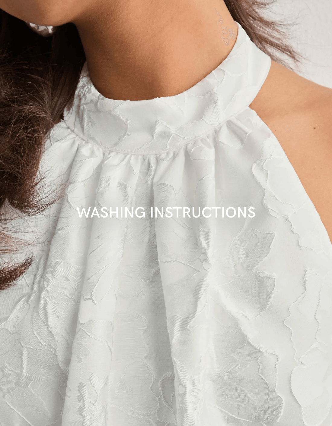 How to care for your dress